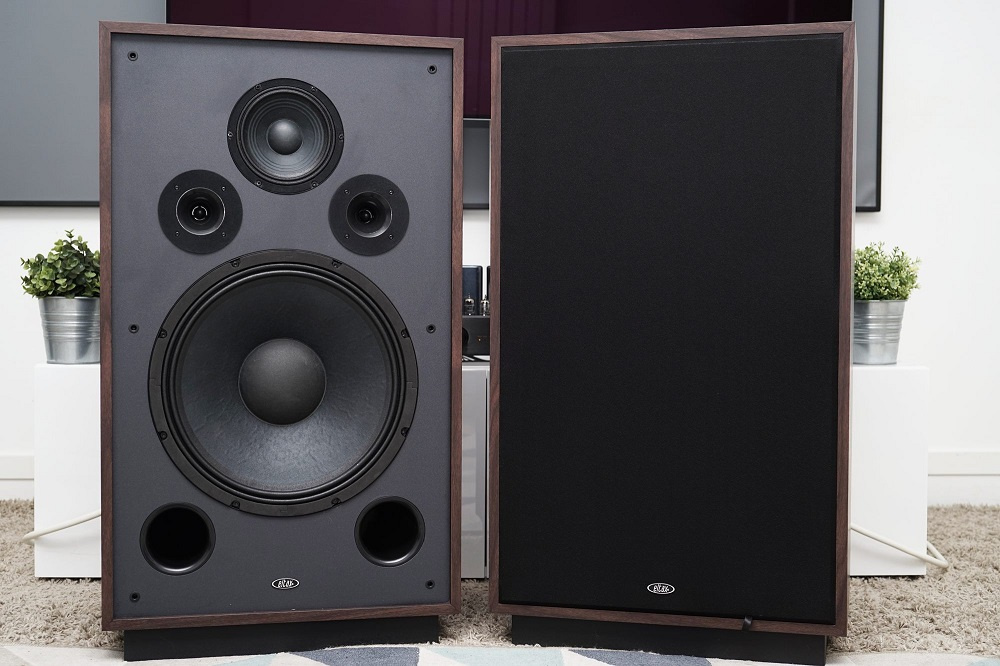 Eltax Vintage PWR 1959 golvhögtalare, valnöt par