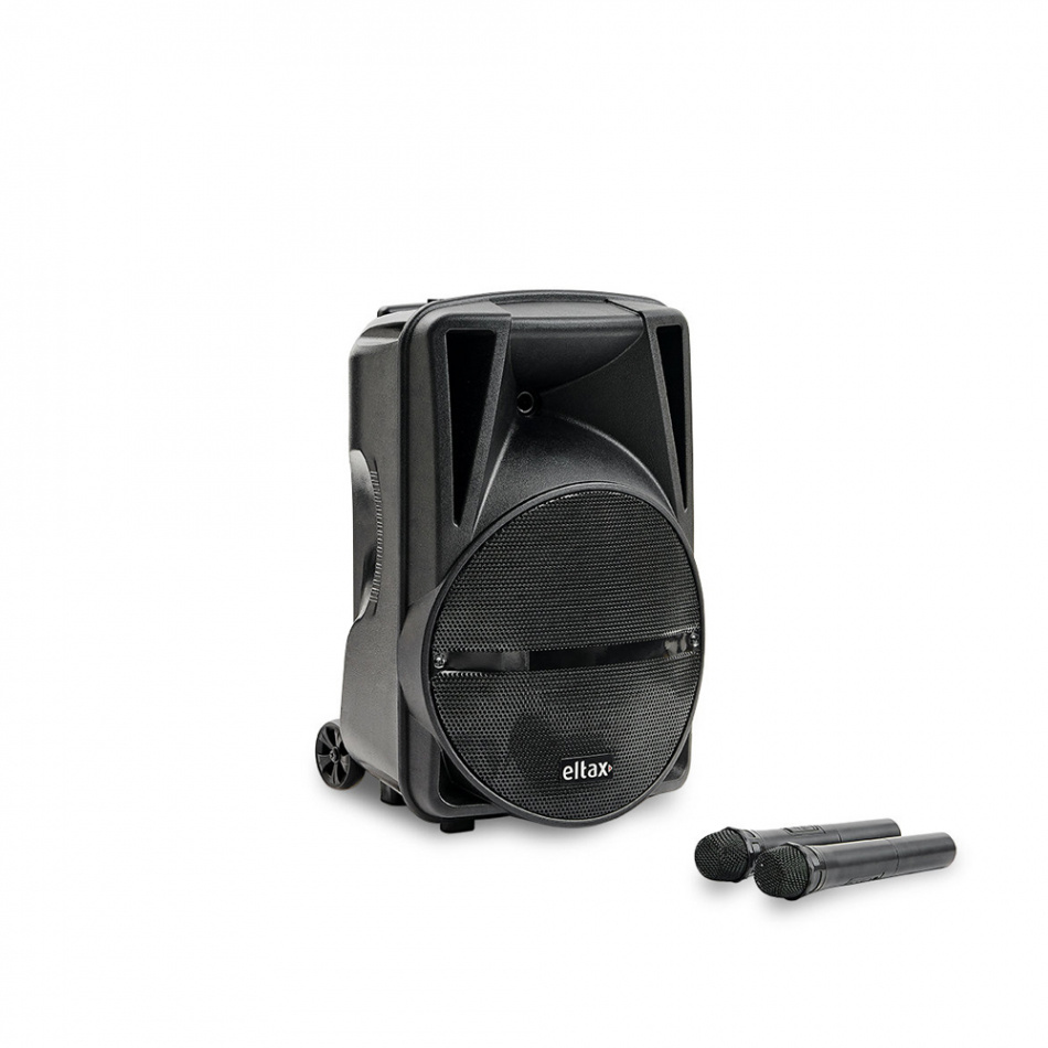 Eltax Voyager BT12 MKII partyhögtalare med Bluetooth & karaoke