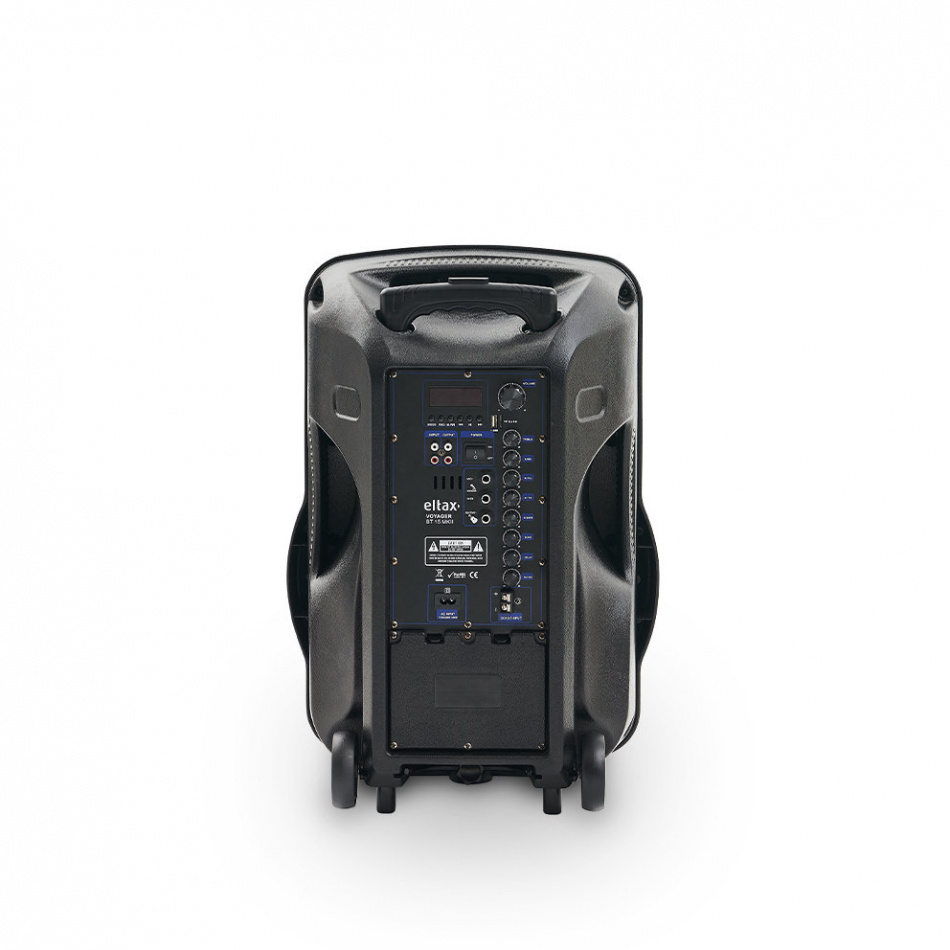 Eltax Voyager BT15 MKII partyhögtalare med Bluetooth & karaoke