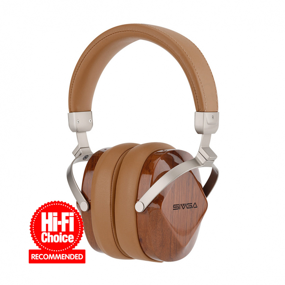 Sivga Audio Oriole sluten over-ear hörlur, rosenträ