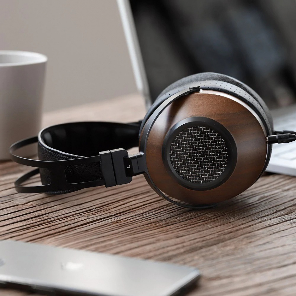 Sivga Audio SV023, öppna over-ear hörlurar med träkåpor