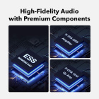 WiiM Vibelink Amp stereoförstärkare med DAC, silver WiiM Vibelink Amp stereoförstärkare med DAC, silver