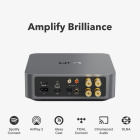 WiiM Amp streamingförstärkare med Chromecast & HDMI ARC, mörkgrå WiiM Amp streamingförstärkare med Chromecast & HDMI ARC, mörkgrå