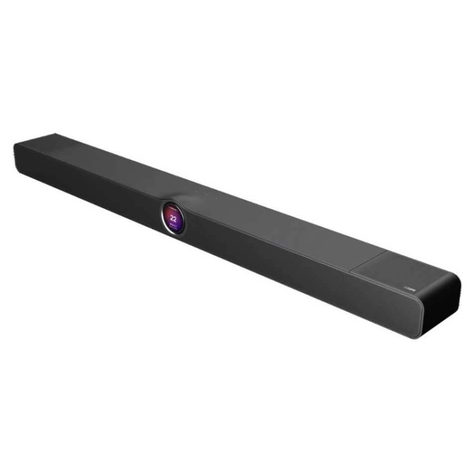 WiiM Bar soundbar med Dolby Atmos, RoomFit & Streaming, mattsvart