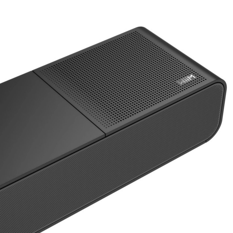 WiiM Bar soundbar med Dolby Atmos, RoomFit & Streaming, mattsvart