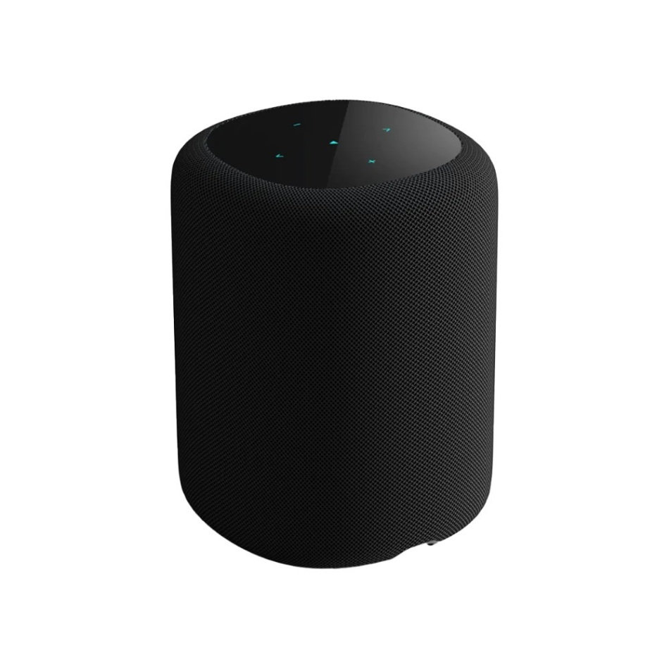 WiiM Sound streaminghögtalare med Touchdisplay, svart Returexemplar