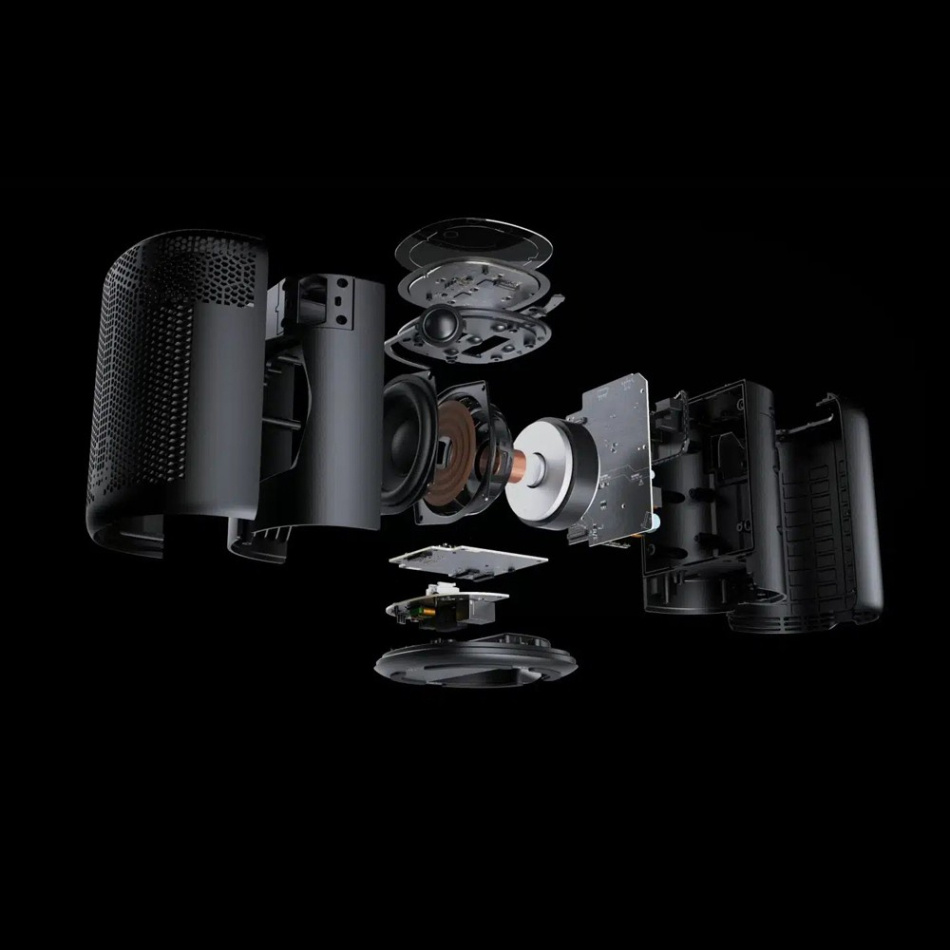 WiiM Sound Lite streaminghögtalare med AI RoomFit, vit