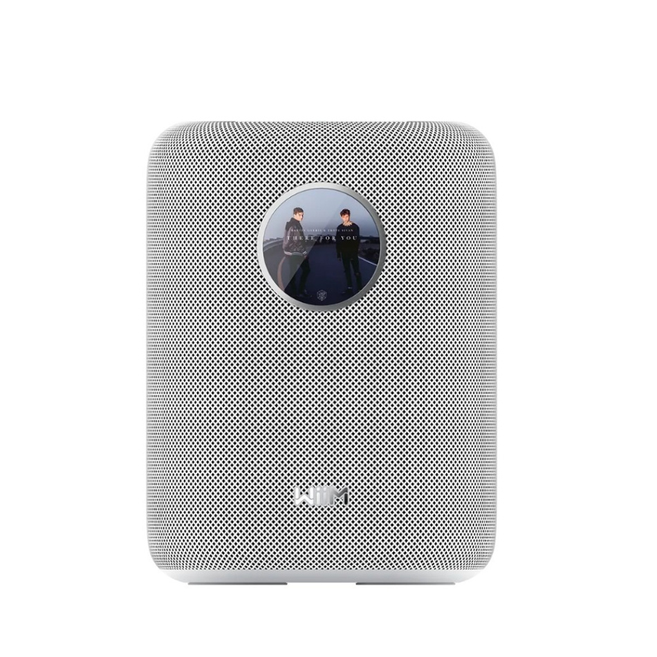 WiiM Sound streaminghögtalare med Touchdisplay, vit