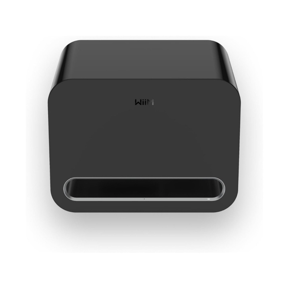 WiiM Sub Pro kompakt trådlös subwoofer, svart