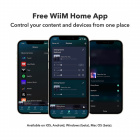 WiiM Ultra nätverksstreamer med HDMI ARC, mät-EQ & Chromecast, silver WiiM Ultra nätverksstreamer med HDMI ARC, mät-EQ & Chromecast, silver