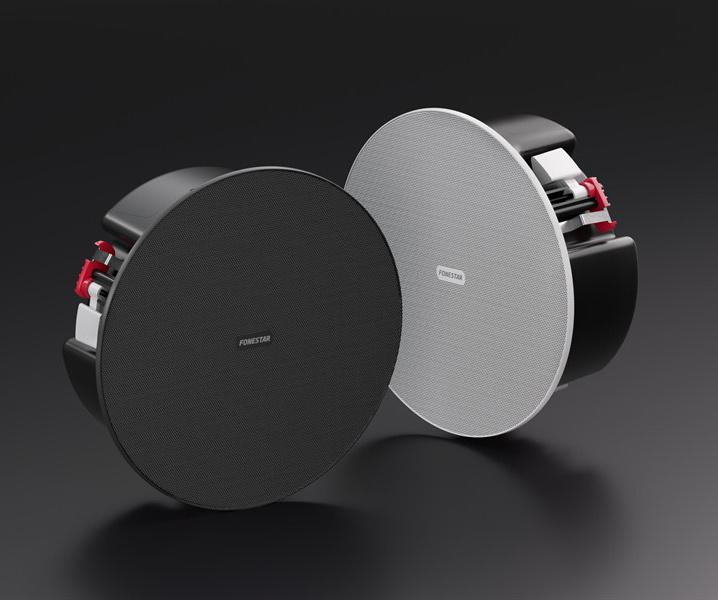 Fonestar Sky-6N-GR svart frontgaller infällnadshögtalare