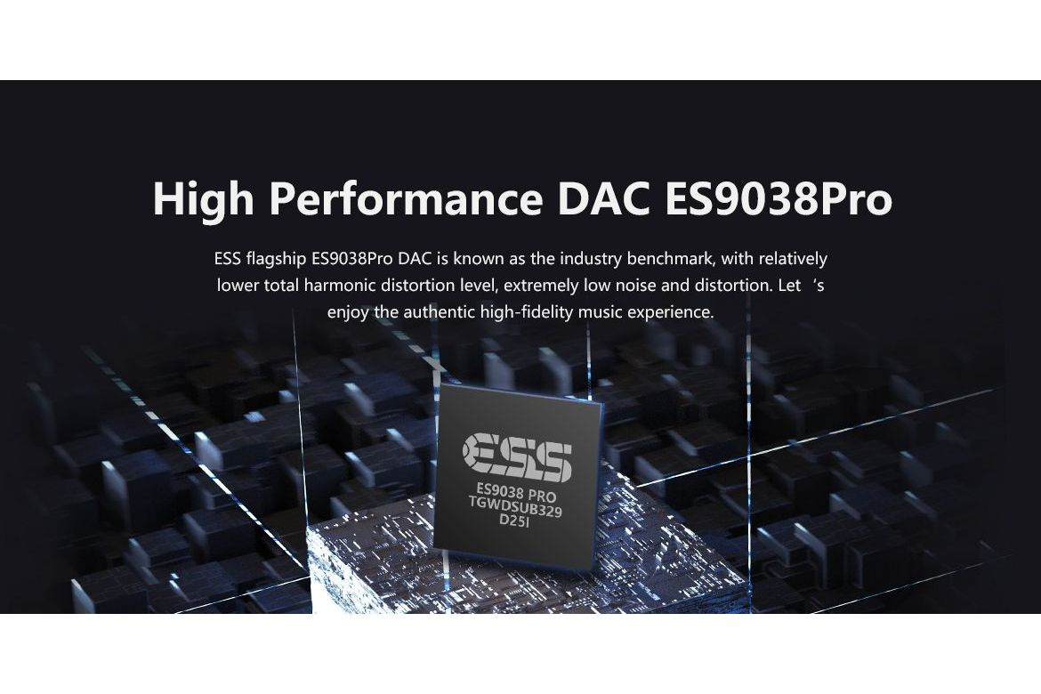 Eversolo DAC-Z8 högpresterande DAC med hörlursförstärkare