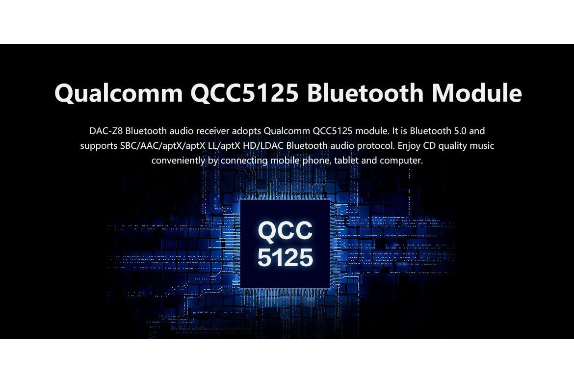 Eversolo DAC-Z8 högpresterande DAC med hörlursförstärkare