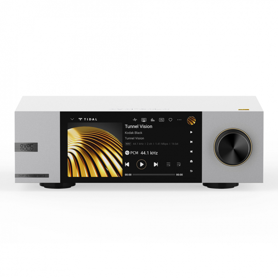 Eversolo DMP-A6 Master Edition Gen 2 nätverkstreamer med DAC, silver