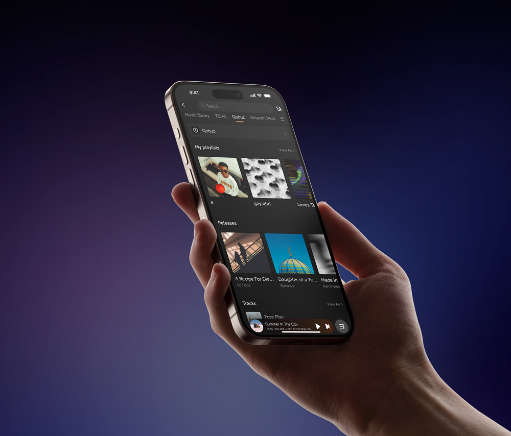 Eversolo DMP-A6 Master Edition Gen 2 nätverkstreamer med DAC, silver