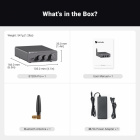 Fosi Audio BT20A PRO kompakt stereoförstärkare med Bluetooth & 48V nätdel Fosi Audio BT20A PRO kompakt stereoförstärkare med Bluetooth & 48V nätdel