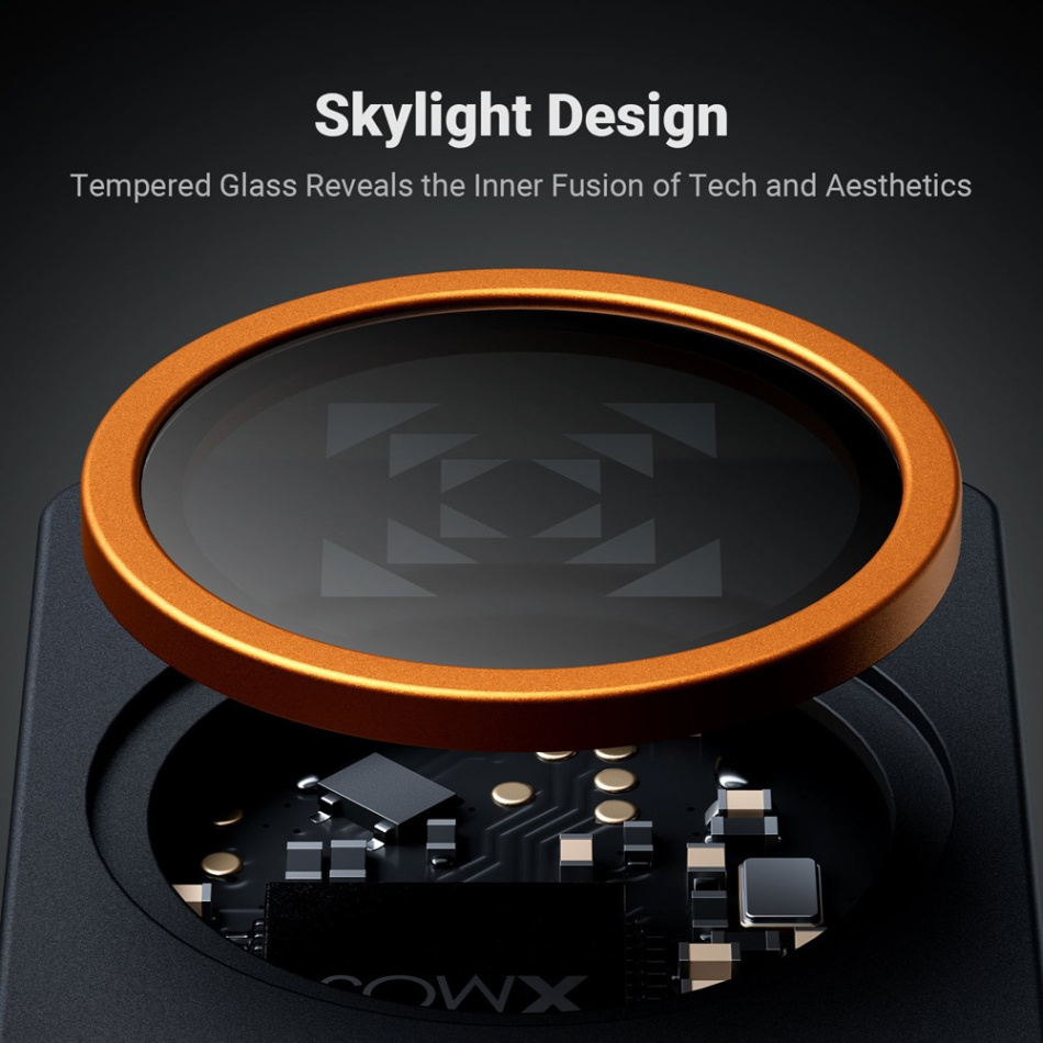 Fosi Audio DS3 portabel DAC & hörlursförstärkare, Obsidian Black