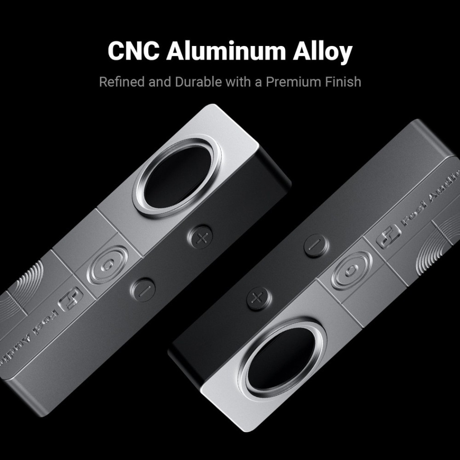 Fosi Audio DS3 portabel DAC & hörlursförstärkare, Galaxy Grey