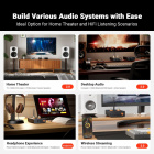 Fosi Audio GR40 kompakt rörförsteg med Bluetooth, DAC & hörlursförstärkare Fosi Audio GR40 kompakt rörförsteg med Bluetooth, DAC & hörlursförstärkare