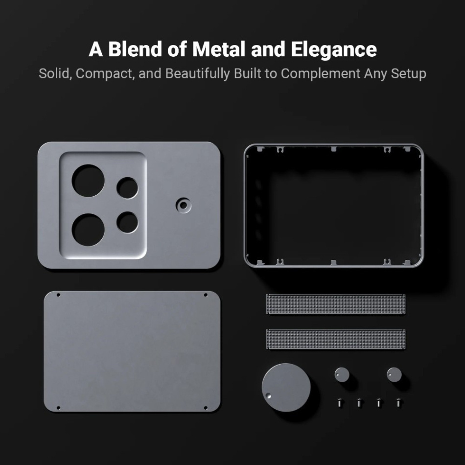 Fosi Audio GR70 rörbestyckad hörlursförstärkare med förstegsdel