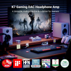 Fosi Audio K7 hörlursförstärkare med DAC & Bluetooth Fosi Audio K7 hörlursförstärkare med DAC & Bluetooth