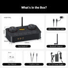 Fosi Audio K7 hörlursförstärkare med DAC & Bluetooth Fosi Audio K7 hörlursförstärkare med DAC & Bluetooth