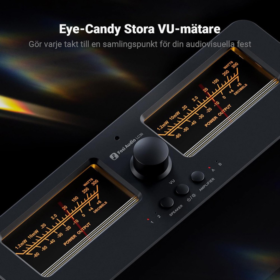 Fosi Audio LC30-B förstärkaromkopplare & högtalarväxel