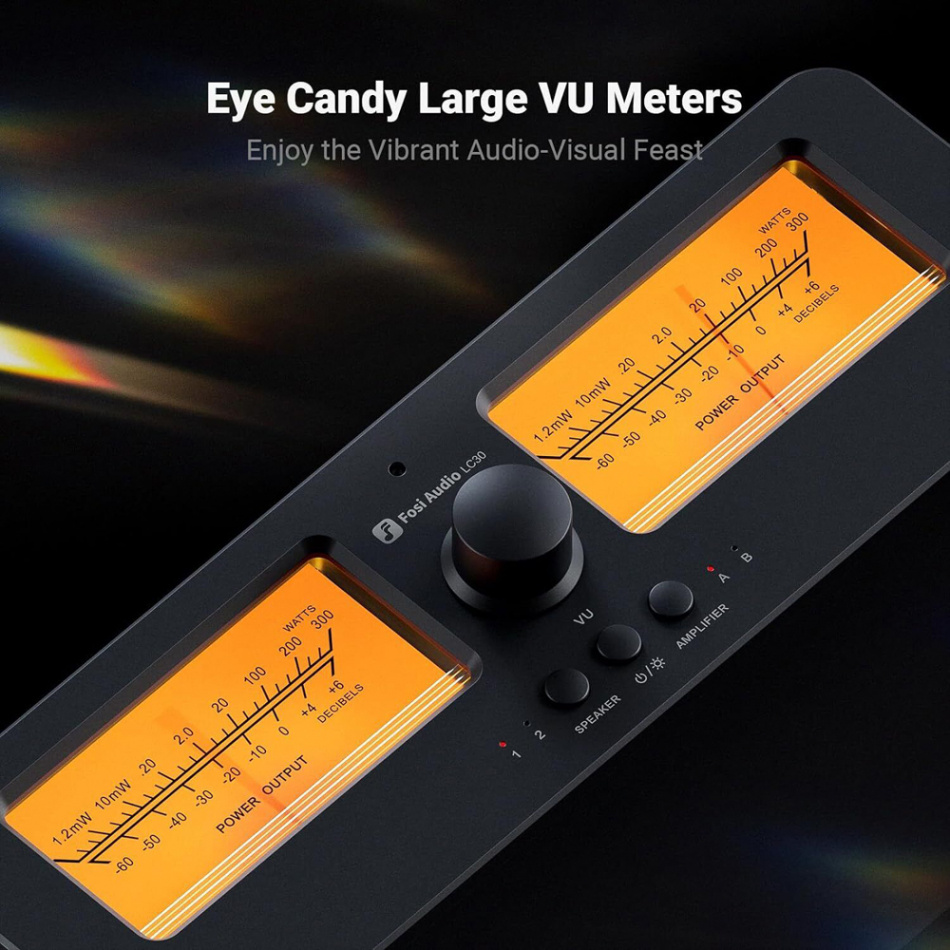 Fosi Audio LC30 förstärkaromkopplare & högtalarväxel