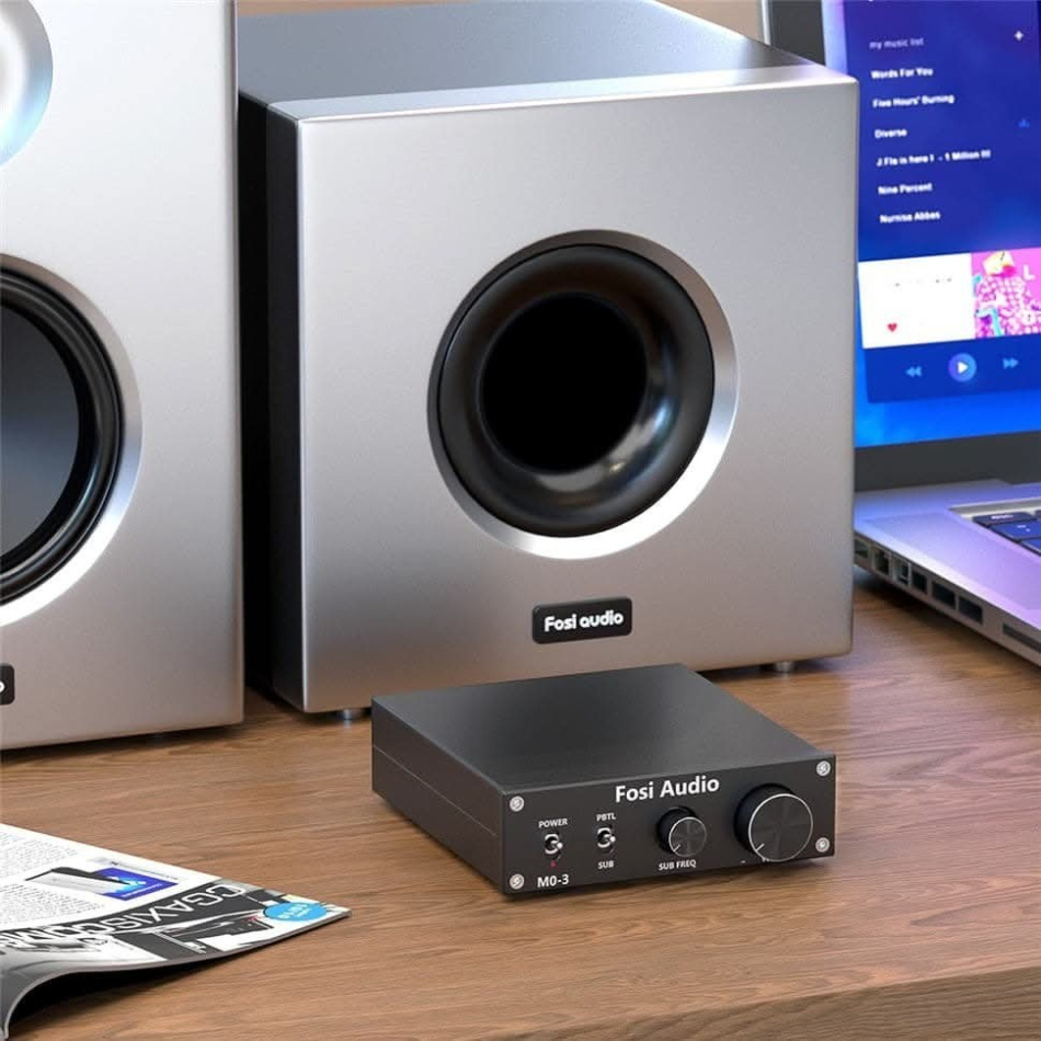 Fosi Audio M0-3 kompakt subwooferförstärkare