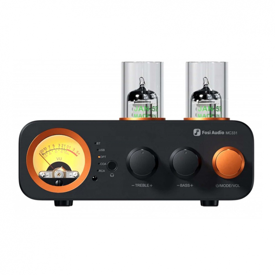 Fosi Audio MC331 rörbestyckad stereoförstärkare med Bluetooth & DAC