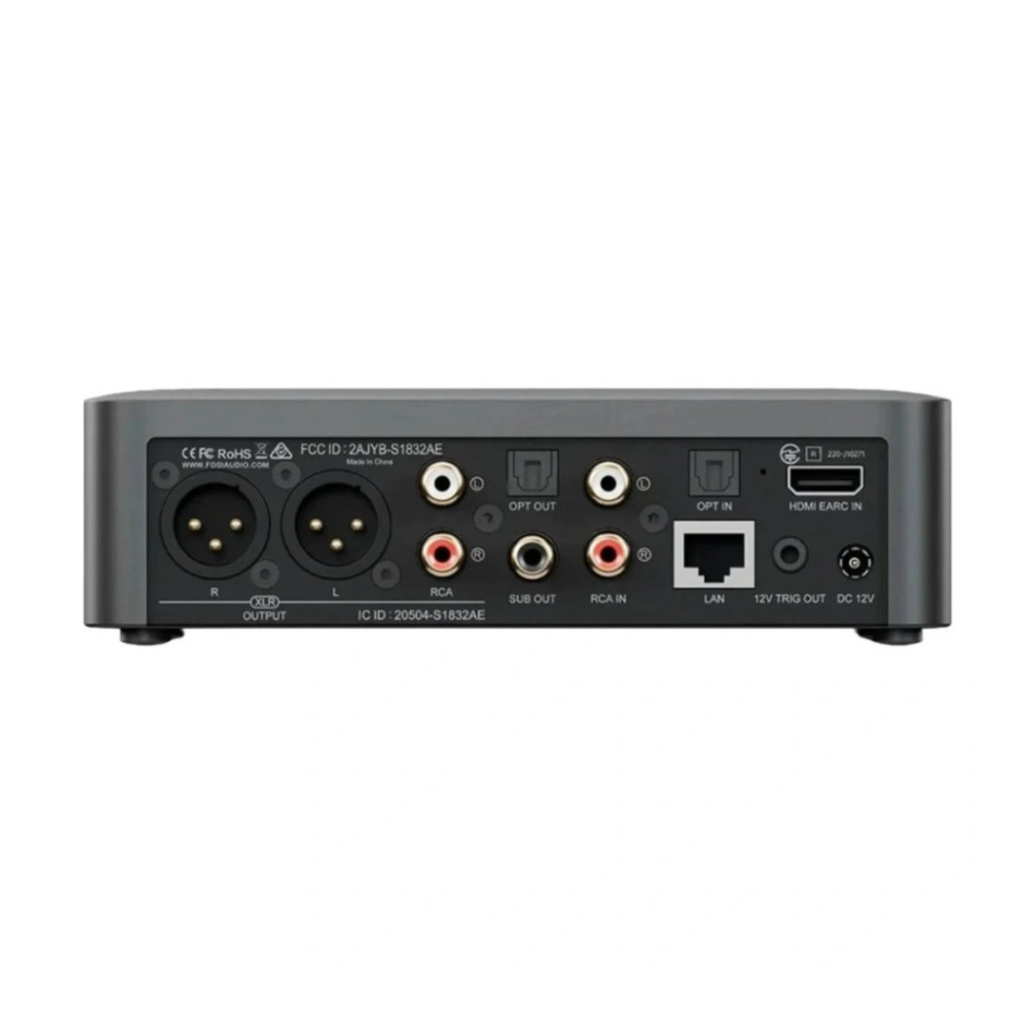 Fosi Audio S3 nätverksstreamer med HDMI eARC & XLR-utgång