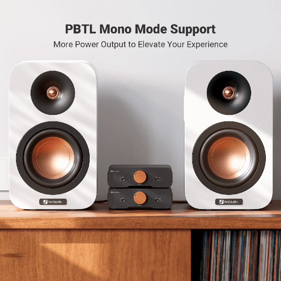 Fosi Audio ZA3 kompakt stereoförstärkare Returexemplar