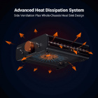 Fosi Audio ZA3 kompakt stereoförstärkare Returexemplar Fosi Audio ZA3 kompakt stereoförstärkare Returexemplar