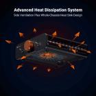 Fosi Audio ZA3 kompakt stereoförstärkare Fosi Audio ZA3 kompakt stereoförstärkare