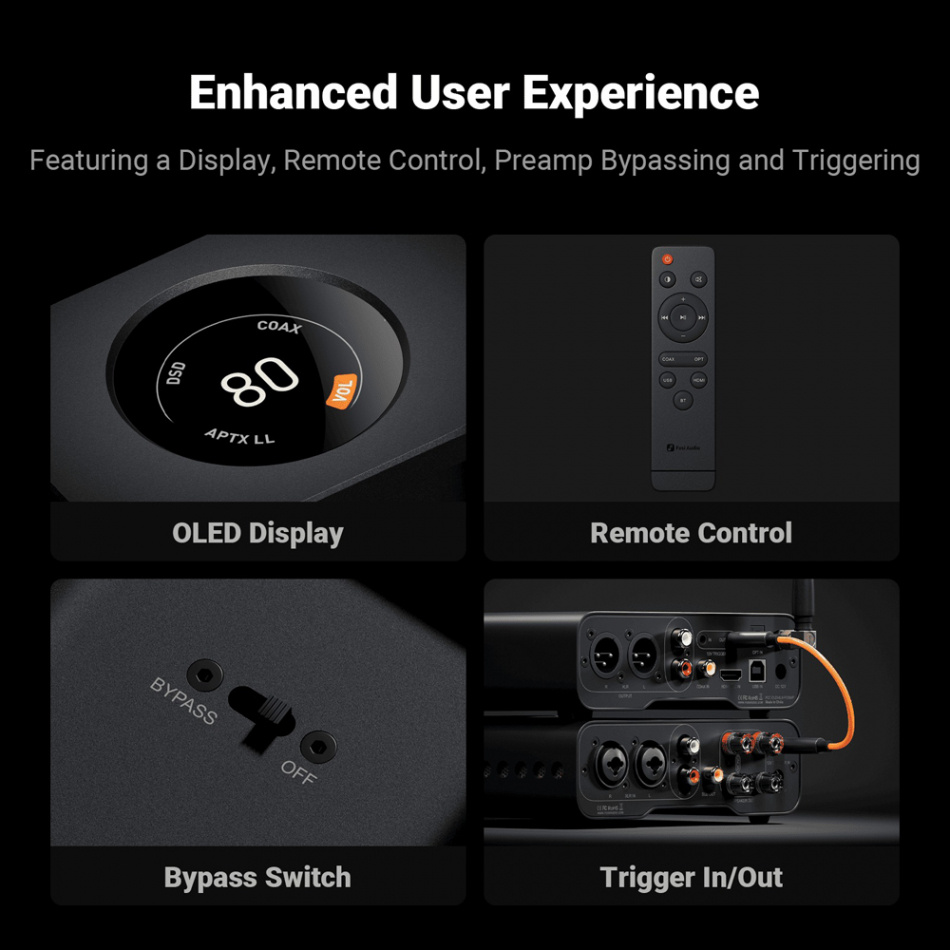 Fosi Audio ZD3 kompakt DAC med Bluetooth & HDMI ARC