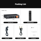 Fosi Audio ZP3 försteg med XLR, högpassfilter & subutgång Fosi Audio ZP3 försteg med XLR, högpassfilter & subutgång