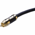 Oehlbach XXL Black Connection Digital Coaxial S/PDIF RCA ljudkabel, 0.5 meter Oehlbach XXL Black Connection Digital Coaxial S/PDIF RCA ljudkabel, 0.5 meter