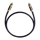 Oehlbach XXL Black Connection Digital Coaxial S/PDIF RCA ljudkabel, 0.5 meter Oehlbach XXL Black Connection Digital Coaxial S/PDIF RCA ljudkabel, 0.5 meter