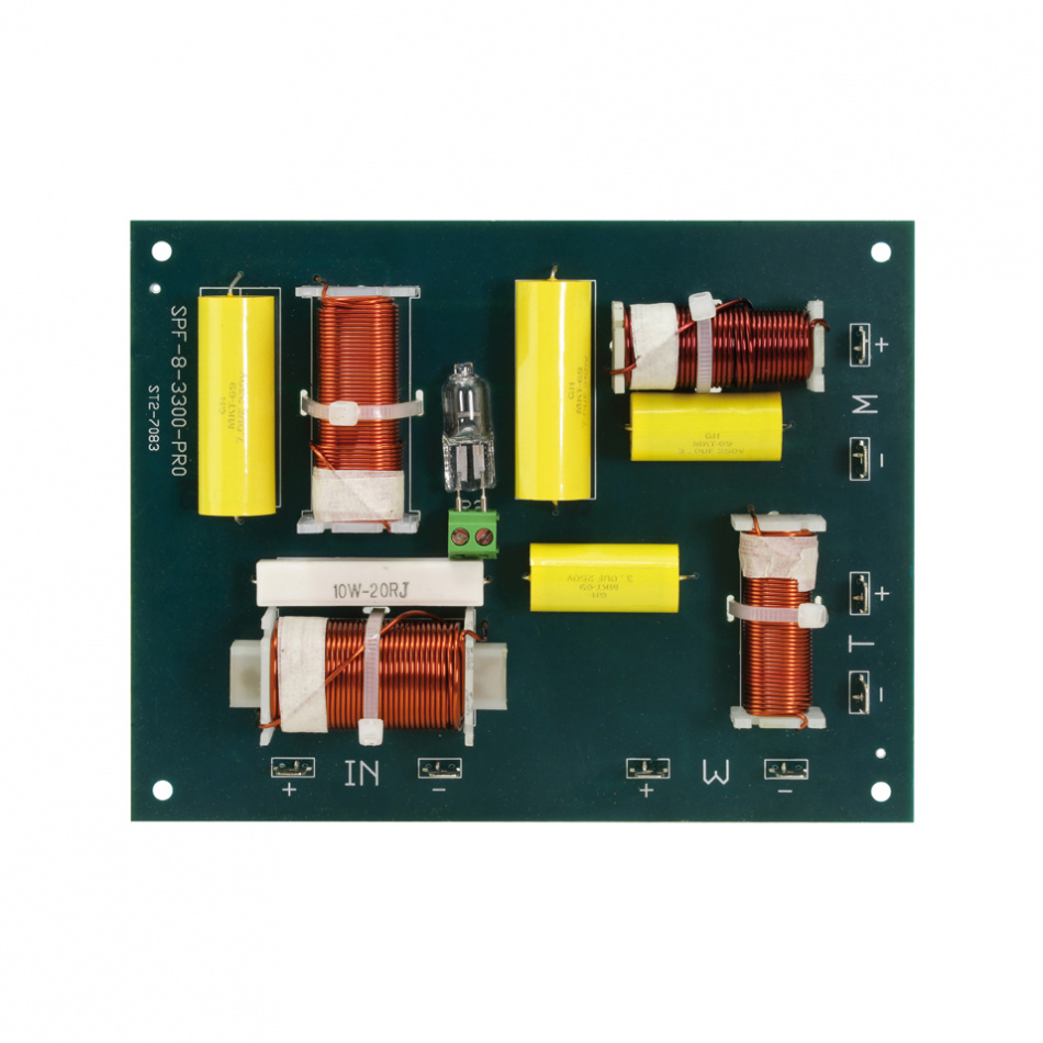 Kenford SPF-8-3300 3-vägs delningsfilter 1 kHz, 6 kHz