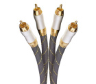 Dynavox High End Stereo RCA ljudkabel 1.5 meter Dynavox High End Stereo RCA ljudkabel 1.5 meter