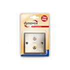 Dynavox Speaker Wallplate Mono, metallic Dynavox Speaker Wallplate Mono, metallic