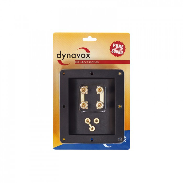 Dynavox Högtalarterminal Bi-wire/Bi-amp, styck