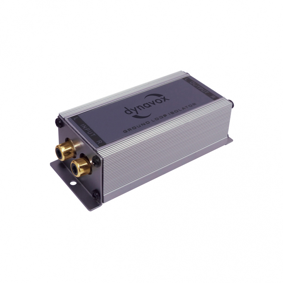 Dynavox GLI 2.1 Stereo Line Isolator, galvanisk jordavskiljare