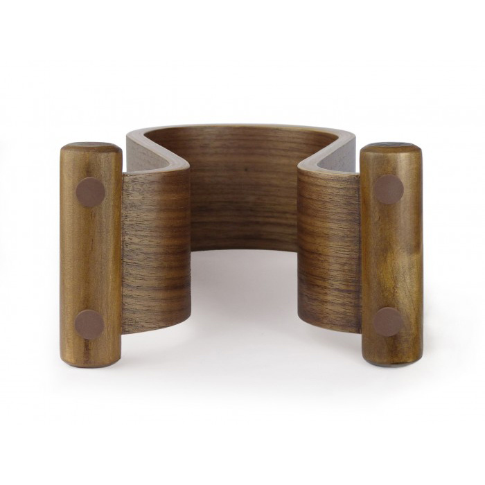 Dynavox KH-500 hörlursställ, valnöt