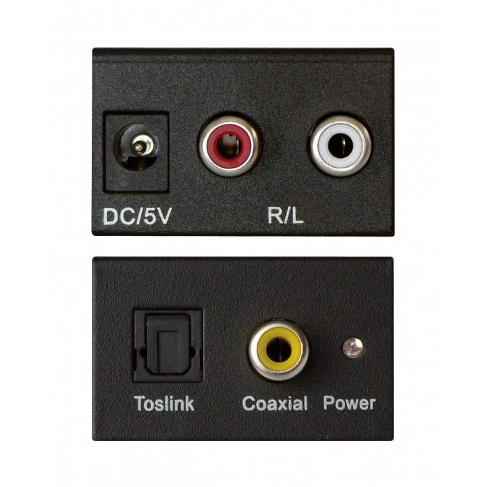 Dynavox Mini-DAC II kompakt DAC med optisk & coaxial ingång