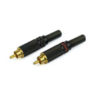 Dynavox N-207356 RCA-kontakter, 2-pack Dynavox N-207356 RCA-kontakter, 2-pack