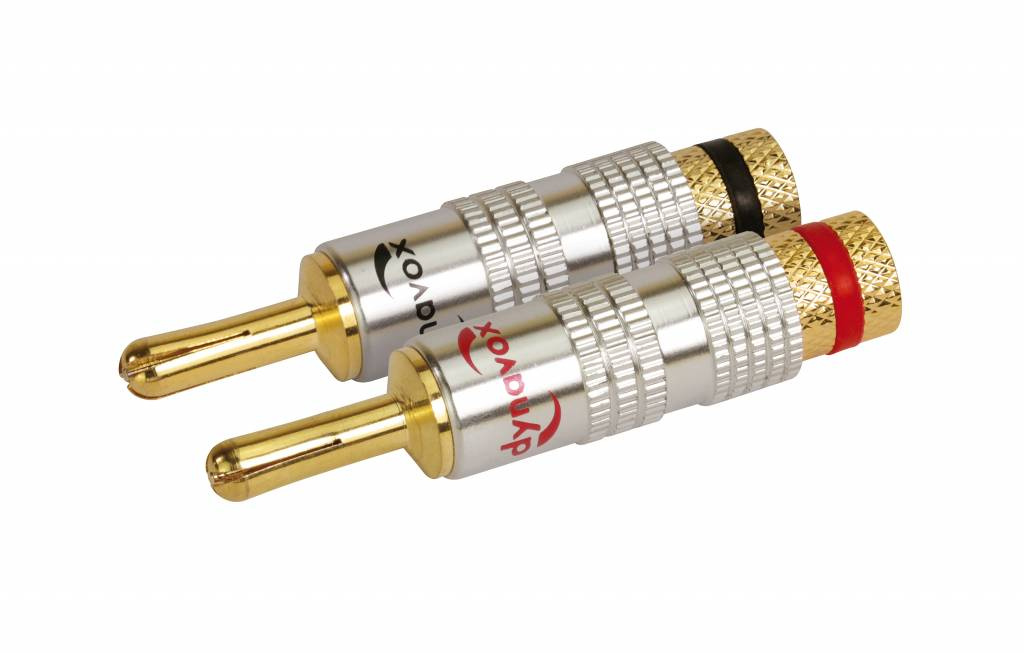 Dynavox BN207527, banankontakter 4-pack