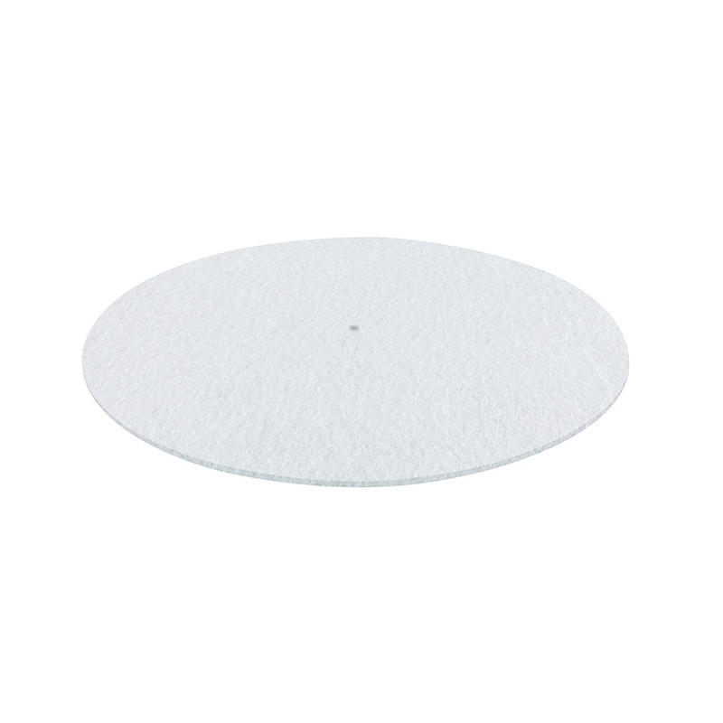 Dynavox PM2 antistatisk filtmatta för skivspelare, vit