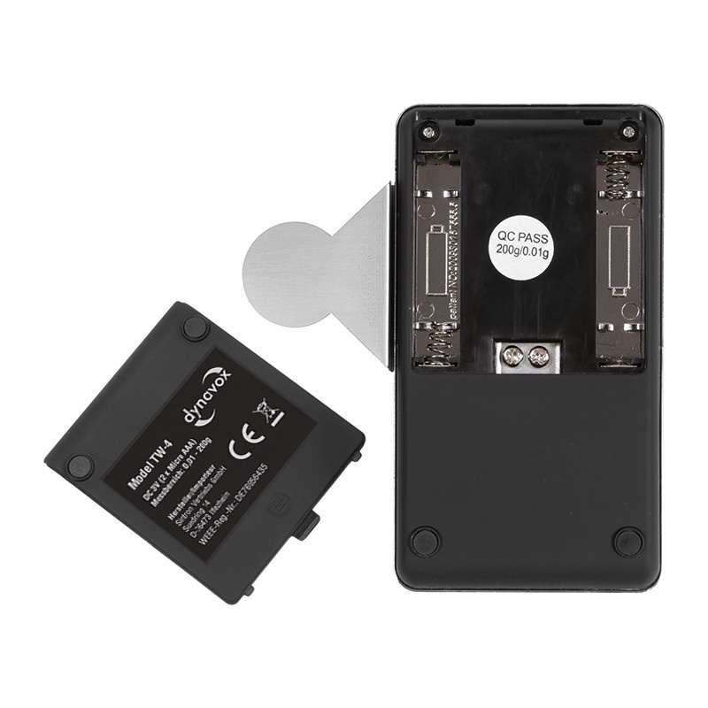 Dynavox TW-4 elektronisk nålvåg för skivspelare