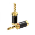 Dynavox Bananen Hohlstecker Carbon, 2-pack Dynavox Bananen Hohlstecker Carbon, 2-pack